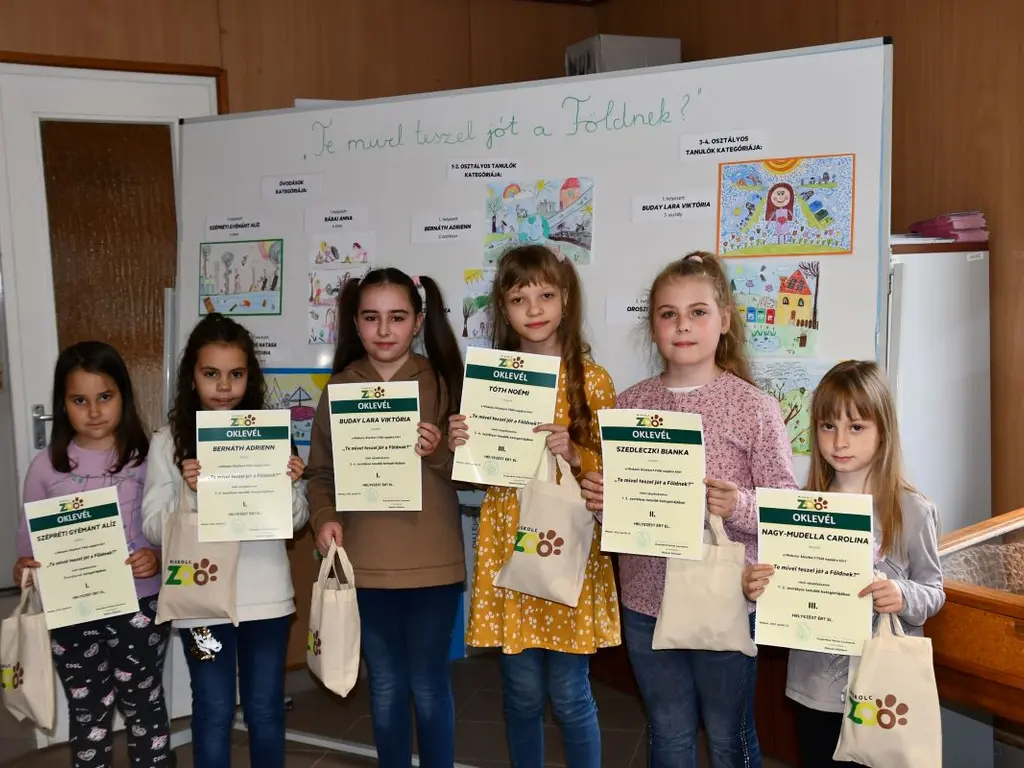 Föld napi rajzpályázat eredményhirdetése