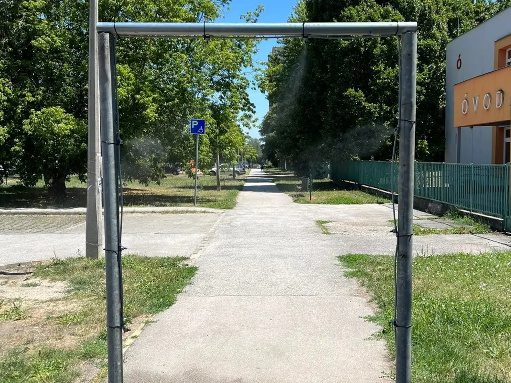 Már hat helyszínen segítik a hűsölést a Városgazda párakapui