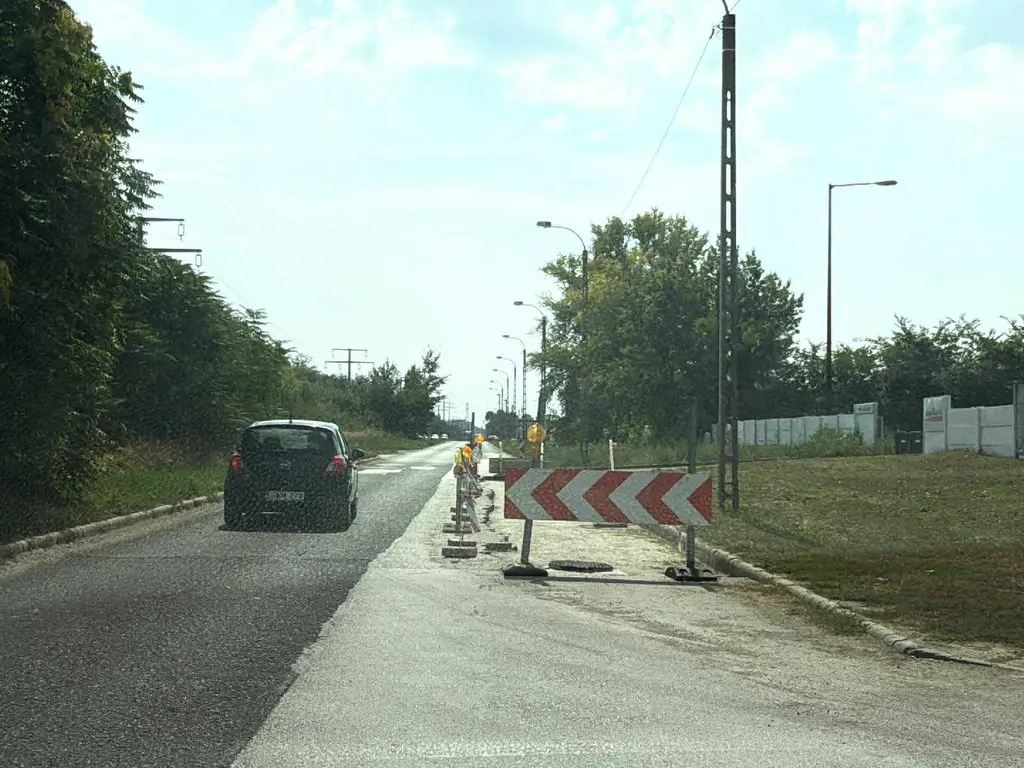 közterület-bontási és hibaelhárítási munkálat