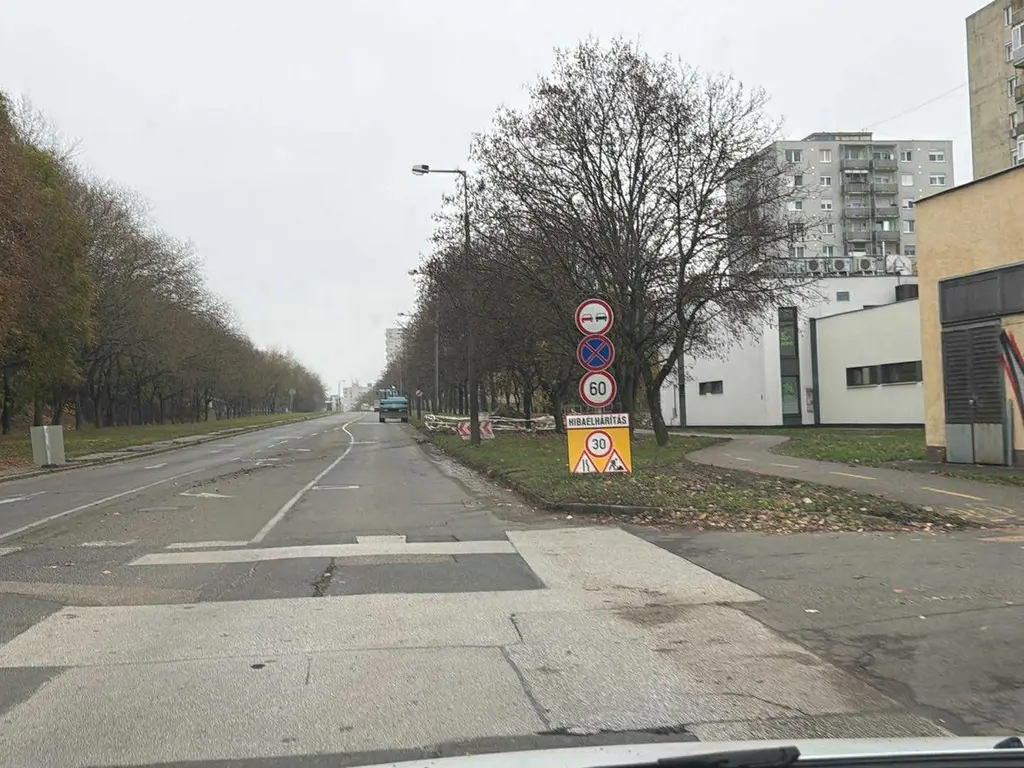 közterület-bontási és hibaelhárítási munkálat