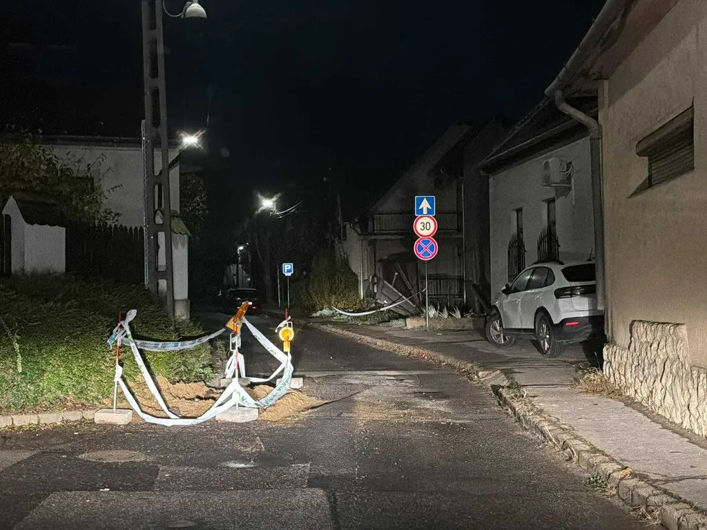 közterület-bontási és hibaelhárítási munkálat