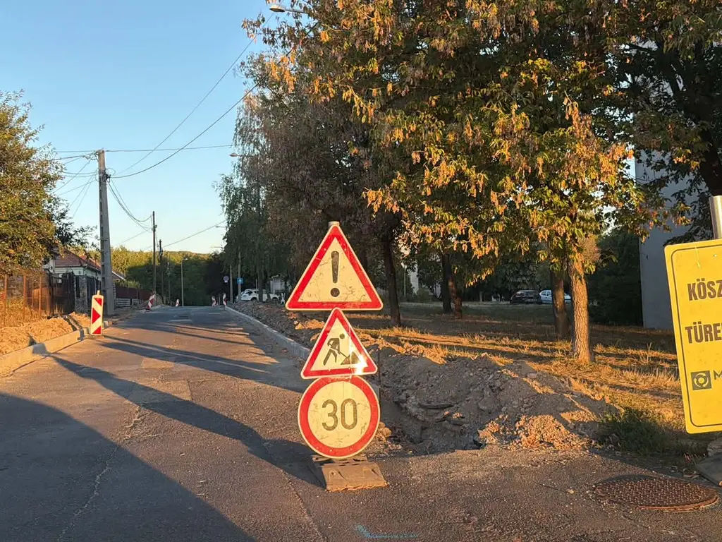 közterület-bontási és hibaelhárítási munkálat