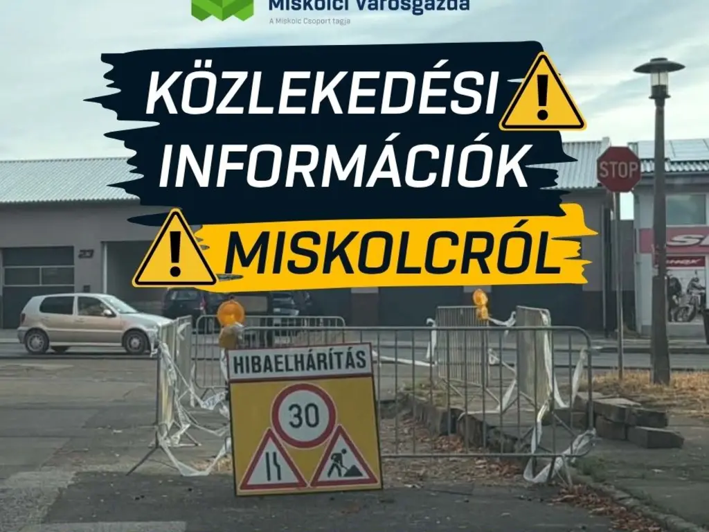 közterület-bontási és hibaelhárítási munkálatok