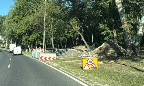 közterület-bontási és hibaelhárítási munkálat