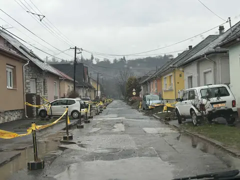 közterület-bontási és hibaelhárítási munkálat