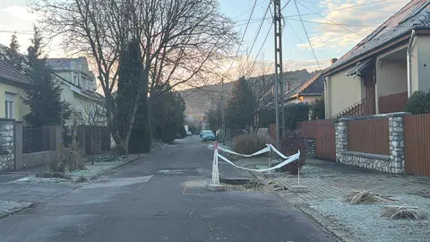 közterület-bontási és hibaelhárítási munkálat