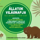 Állatok világnapja október 1-jén