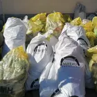 Szemeteszsákokban a Szinva medréből gyűjtött hulladék