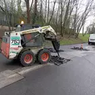 közterület-bontási és hibaelhárítási munkálat